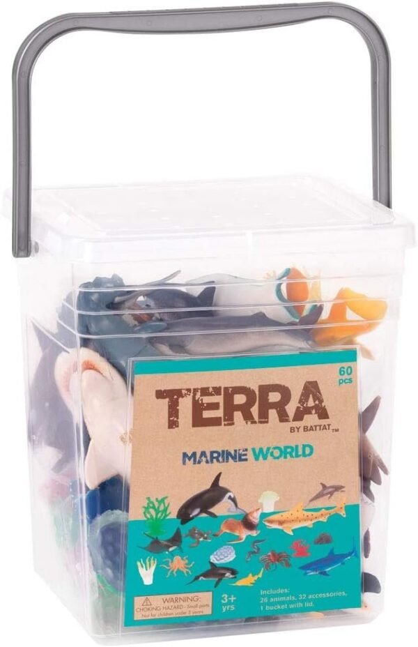 Terra by Battat Marine World Assorted Fish & Sea Creature Miniature Animal
