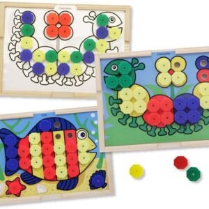 Melissa & Doug Sort & Snap Color Match Kit Toy