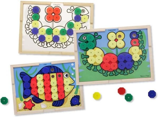 Melissa & Doug Sort & Snap Color Match Kit Toy