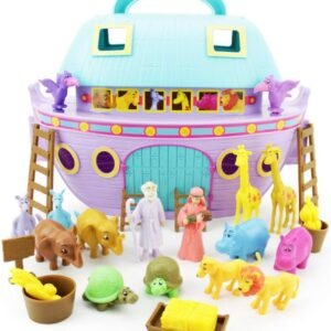 Boley Noahs Ark Playset - 29 Piece Bible Story Toys Play Set