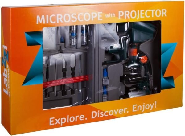 Levenhuk LabZZ M3 Microscope for Children with PROjector, Case and 100 Accessories