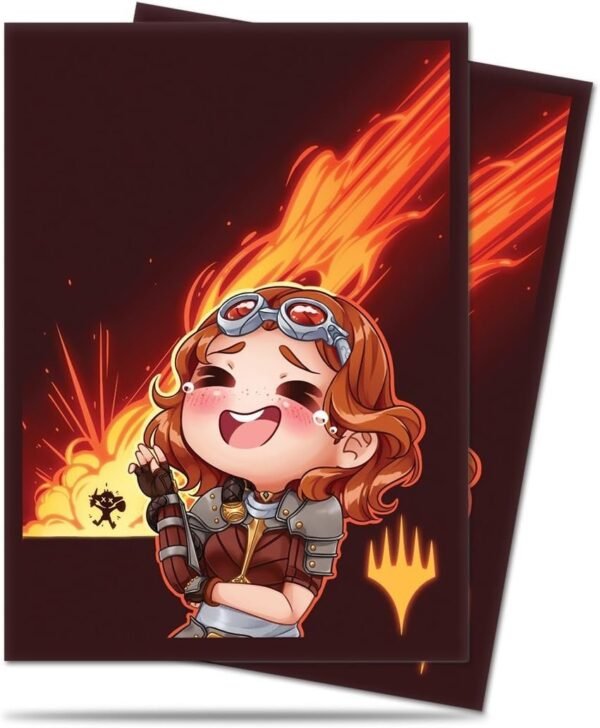 Ultra Pro Chibi Collection Chandra - LOL Standard Deck Protector Sleeves 100ct