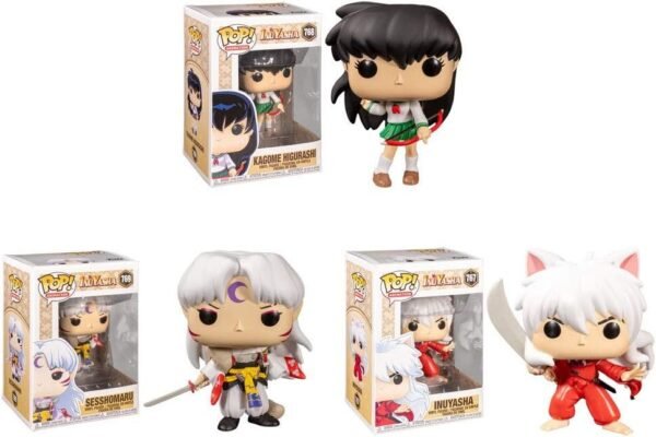 Funko Animation POP Inuyasha Collectors Set - Inuyasha, Sesshomaru, Kagome Higurashi