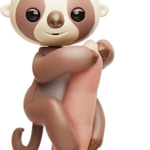Fingerlings Baby Sloth - Kingsley Brown - Interactive Baby Pet - by