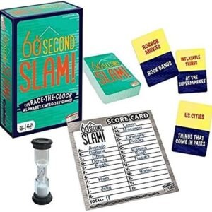 60 Second Slam - Family Board Game Kit Toy Fun