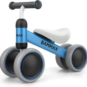 Bammax Baby Balance Bike, Baby Bicycle for 1 Year Old, Riding Toys