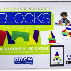 Stages Learning Materials Language Builder Block Imitation Kit Curriculum for Autism &