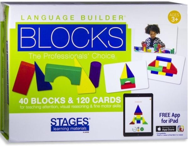 Stages Learning Materials Language Builder Block Imitation Kit Curriculum for Autism &