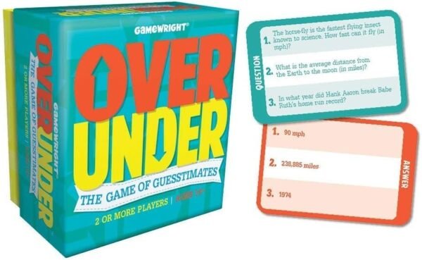 Over/Under - The Game of Guesstimates, Standard Packaging Kit Toy
