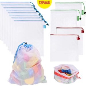 Whispex Toy Storage & Organization Mesh Bags Set of 128 Large 2
