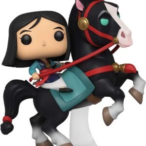 Funko Pop Rides Mulan - Mulan On Khan, Multicolor Kit