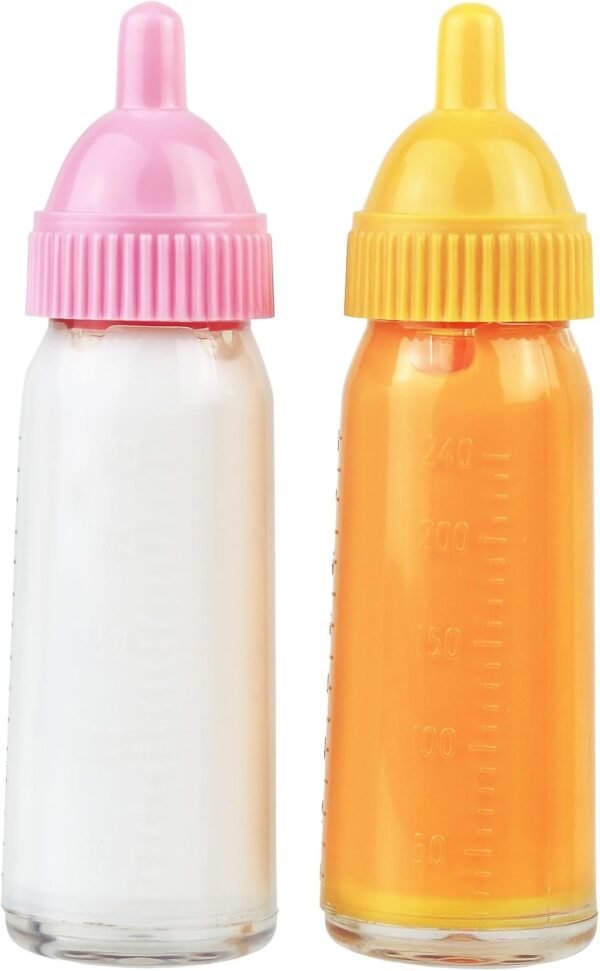Click N Play Magic Disappearing Milk and Juice Bottles for Baby Dolls