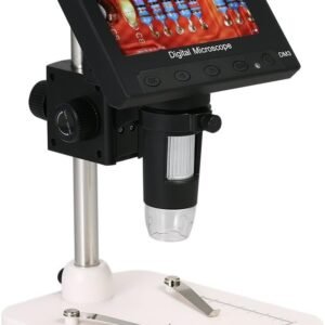 KKmoon Microscope, 500 X 4.3 LCD Display Portable Microscope 1080P LED Digital