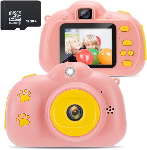 Zebu Sing Kids Camera for 3-8 Year Old Girls Boys Best Birthday