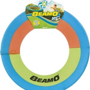 Toysmith Get Outside GO Beamo Flying Hoop 20-Inch, Assorted Colors