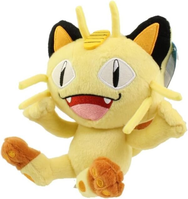Pokemon Meowth 7 Inch Plush Stuffed Animal Kit Toy Fun
