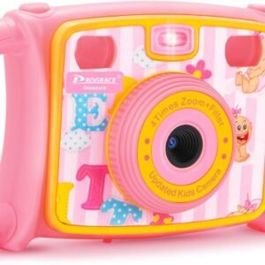 PROGRACE Kids Camera Creative Camera 1080P HD Video Recorder Digital Action Camera