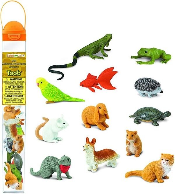 Safari Ltd. Pets TOOB - Includes 12 BPA, Pthalate, and Lead Free