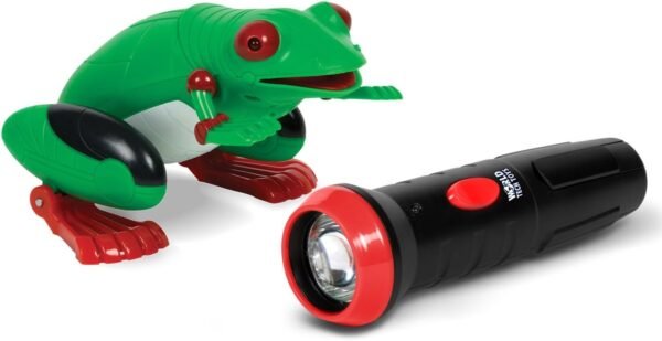 World Tech Toys Frog Infrared Remote Control Critter, Green, 4 x 1.5