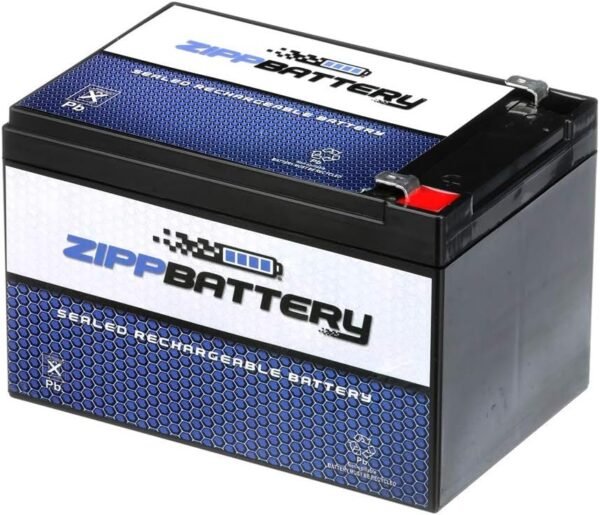 ZIPPBATTERY 12V 12AH - Rechargeable, Replacement Battery for Peg Perego Gator HPX