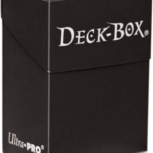 Ultra Pro 80 Card Deck Box - Black Kit Toy