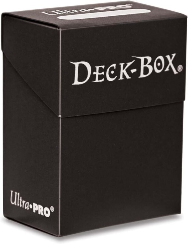 Ultra Pro 80 Card Deck Box - Black Kit Toy