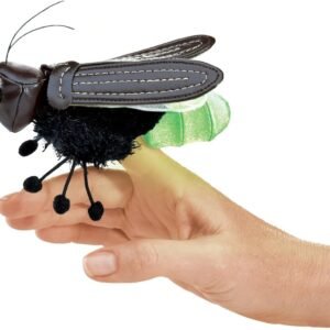 Folkmanis Mini Firefly Finger Puppet Kit Toy Fun Kids Pack