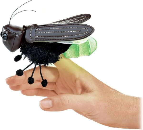 Folkmanis Mini Firefly Finger Puppet Kit Toy Fun Kids Pack