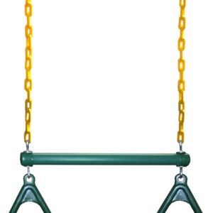 Eastern Jungle Gym Heavy-Duty Ring Trapeze Bar Combo Swing ,Large 20 Trapeze