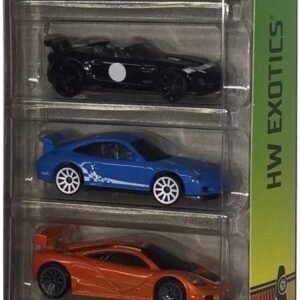 Hot Wheels 2020 HW Exotics 5-Pack Cadillac Elmiraj, 2015 Jaguar F-Type Project