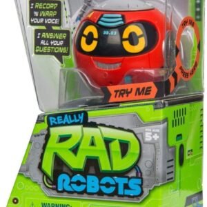 Rad Robot Yakbot Red & Mibro Robot Kit Toy Fun