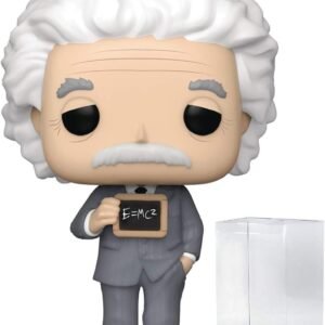 Funko Pop Icons History - Albert Einstein Vinyl Figure Includes Compatible Pop