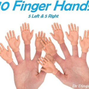 DR DINGUS Finger Hands - Set of 10 Kit Toy