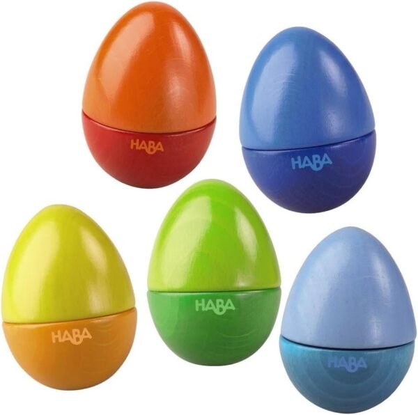 HABA Shakin Eggs - HABA Shakin Eggs - Feel the Rhythm While