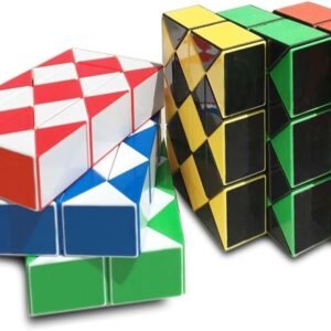 Yescube 6-Piece Magic Snake Puzzle Twisty Snake Magic Puzzle Cube Toy Collection