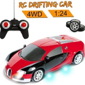 Liberty Imports Super Fast Drift Red Model R/C Sports Car Remote Control