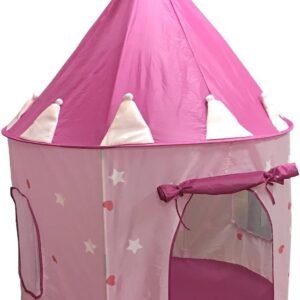 SueSport Girls Princess Castle Play Tent, Pink Kit Toy Fun