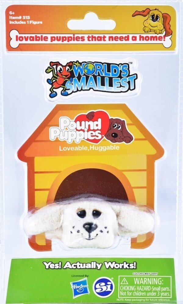 Worlds Smallest Pound Puppies Kit Toy Fun Kids Pack Set