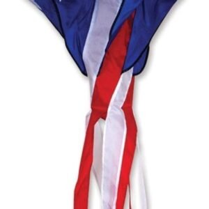 Premier Kites Patriotic Star Twister Wind Spinner American Flag Windsock Spinner for