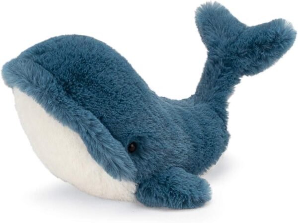Jellycat Wally Whale Stuffed Animal, Tiny, 6 inches Kit Toy