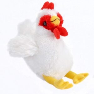 Wild Republic Chicken Plush, Stuffed Animal, Plush Toy, Gifts for Kids, HugEms