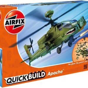 Airfix Quickbuild Boeing Apache Airplane Model Kit Toy Fun Kids