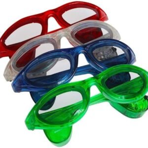 12 Pack - Light Up Sunglasses - LED Novelty Glasses for Adults
