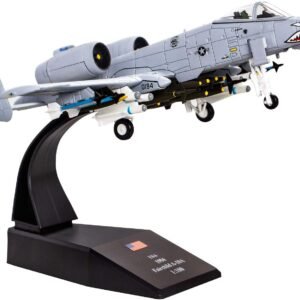 HANGHANG 1/100 A-10 Thunderbolt II Warthog Attack PlanePainted Version Metal Fighter Military
