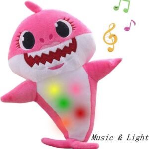 Chengbo-Baby Shark Official Singing Plush, Music Sound Baby Shark Plush Doll Soft