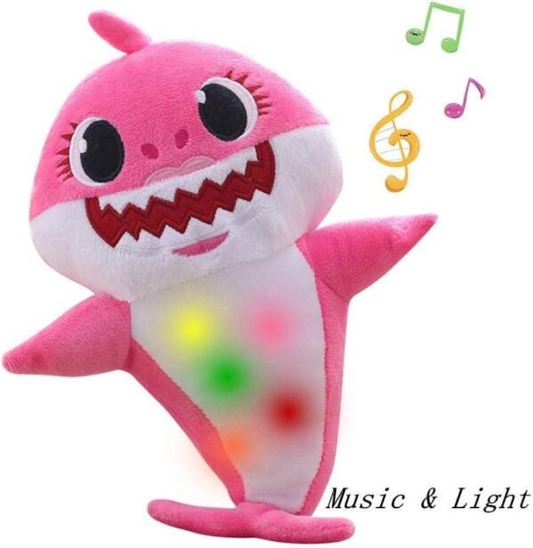 Chengbo-Baby Shark Official Singing Plush, Music Sound Baby Shark Plush Doll Soft