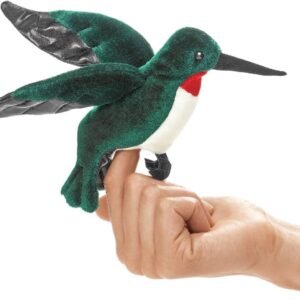 Folkmanis Mini Hummingbird Finger Puppet Kit Toy Fun Kids Pack