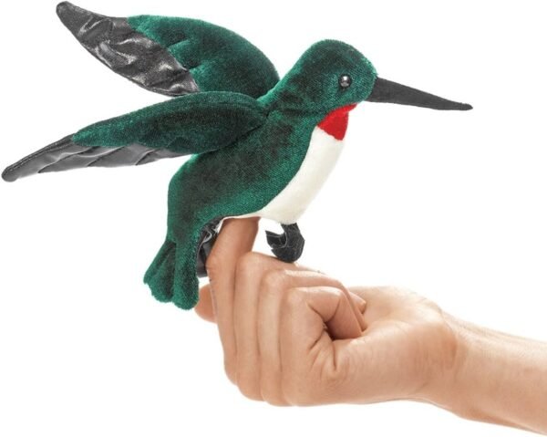 Folkmanis Mini Hummingbird Finger Puppet Kit Toy Fun Kids Pack
