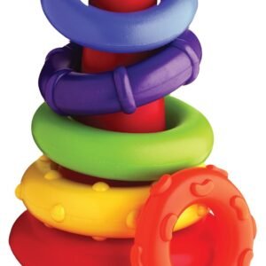 Playgro 4011455 Sort and Stack Tower for Baby Infant Toddler Children, Playgro