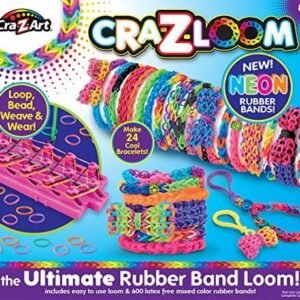 Cra-Z-Art Cra-Z-Loom Bracelet Maker Kit Toy Fun Kids Pack Set